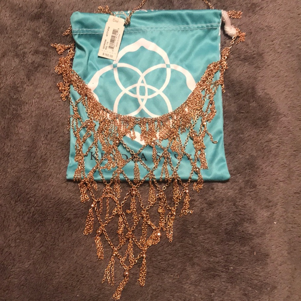 Kendra Scott Rose Gold Georgina Necklace